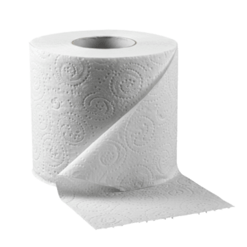 Roll of toilet paper